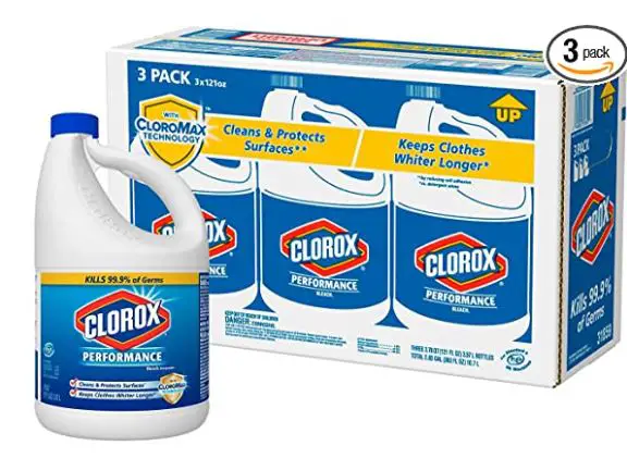 how to clean shower head without vinegar: Clorox Liquid Bleach
