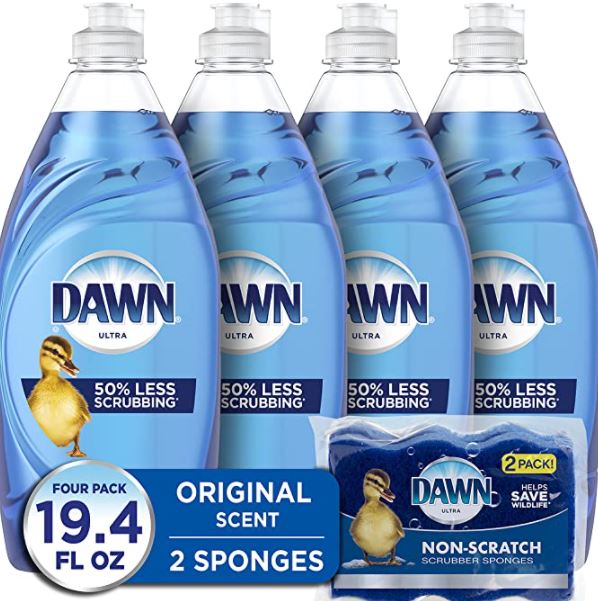 how to get coconut oil out of clothes: Dawn Ultra Dishwashing Liquid