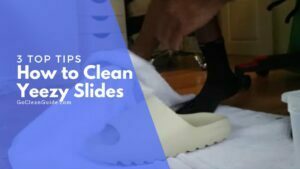 how to clean yeezy slides