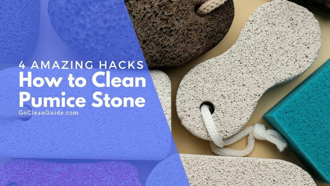 how to clean pumice stone